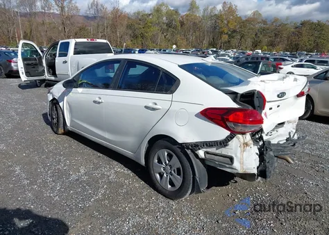 2017 Kia Forte Lx from USA, damaged, VIN 3KPFK4A75HE073567
